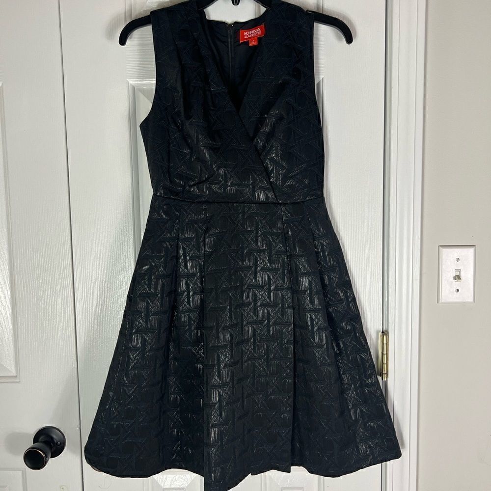 Kirna Zabete Black Womens Dress Size 4